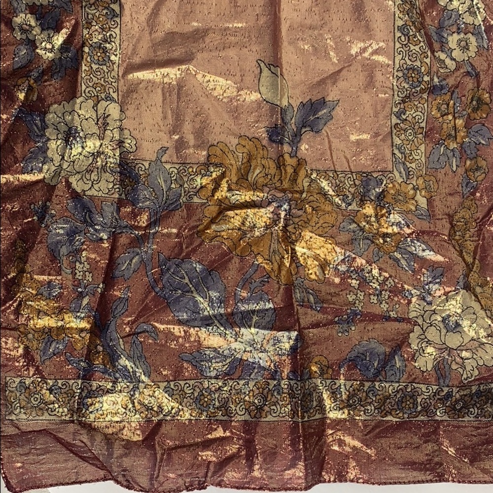 Metallic Made In Italy Rectangular Scarf - Picture 2 of 11
